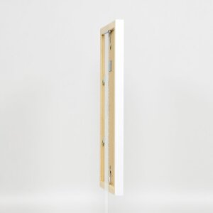 Efecto marco de madera Top N blanco 62x93 cm cristal normal