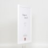 Efecto marco de madera Top N blanco 62x93 cm cristal normal