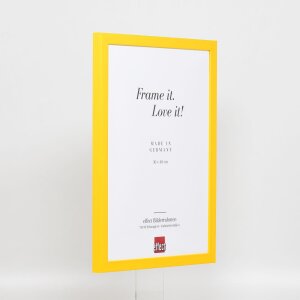 Marco de madera Top Cube 62x93 cm cristal amarillo antirreflejos