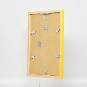 Marco de madera Top Cube 62x93 cm cristal acrílico amarillo