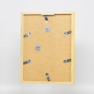 Marco de madera Top Cube 62x93 cm cristal acrílico amarillo
