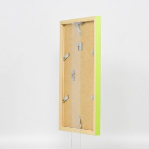 Marco de madera Top Cube 62x93 cm cristal acrílico verde