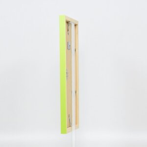 Marco de madera Top Cube 62x93 cm cristal acrílico verde