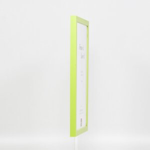 Marco de madera Top Cube 62x93 cm cristal acrílico verde