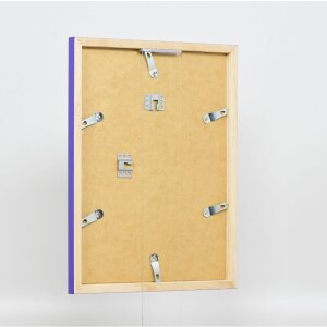 Marco de madera Top Cube 62x93 cm cristal acrílico violeta