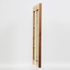 Marco de madera efecto 2400 marrón 62x93 cm cristal normal