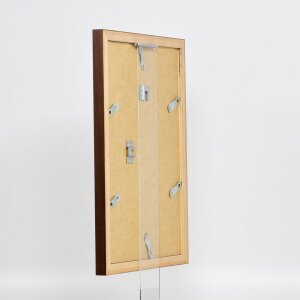 Marco de madera efecto Top N palisandro 62x93 cm cristal acrílico