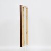 Marco de madera efecto Top N palisandro 62x93 cm cristal acrílico
