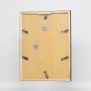 Efecto marco de madera perfil 2070 cristal antirreflejo 62x93 cm negro