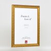 Efecto Madera Marco Barroco Perfil 37 oro antiguo 62x93 cm Cristal acrílico