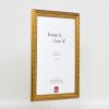 Efecto Madera Marco Barroco Perfil 37 oro antiguo 62x93 cm Cristal acrílico