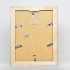 Efecto marco de madera maciza perfil 28 oro 62x93 cm cristal antirreflejos