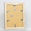 Efecto marco de madera maciza perfil 28 oro 62x93 cm cristal antirreflejos