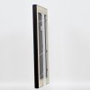 Efecto marco de madera perfil 95 negro 62x93 cm cristal antirreflejo