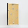Marco de madera Top Cube 62x93 cm cristal de museo negro