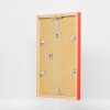 Marco de madera Top Cube 62x93 cm cristal de museo rojo