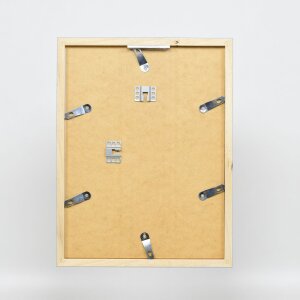 Marco de madera Top Cube 62x93 cm cristal de museo azul