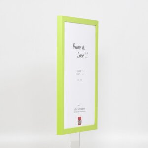 Marco de madera Top Cube 62x93 cm cristal de museo verde