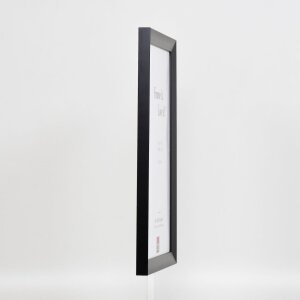 Efecto Marco de madera Top N negro 62x93 cm Vidrio de museo