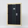 Efecto marco de madera perfil 21 verde 62x93 cm cristal de museo