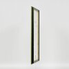 Efecto marco de madera perfil 21 verde 62x93 cm cristal de museo