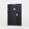 Efecto marco de madera perfil 23 azul 7x10 cm cristal de museo