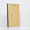 Efecto marco de madera perfil 33 negro 7x10 cm cristal antirreflejo