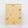 Efecto marco de madera perfil 33 wengué 7x10 cm cristal de museo