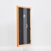 Efecto marco de madera perfil 89 salmón 7x10 cm cristal de museo