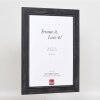 Efecto Marco de madera maciza 2240 negro 7x10 cm Cristal antirreflectante