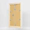 Portarretratos efecto madera maciza 2240 blanco 70x100 cm cristal acrílico