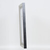 Efecto marco de madera maciza perfil 28 plata 70x100 cm cristal acrílico