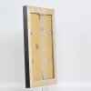 Efecto marco de madera maciza perfil 28 oro 70x100 cm cristal acrílico
