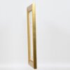 Efecto marco de madera perfil 95 oro 70x100 cm cristal antirreflejos