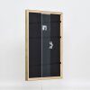 Efecto marco de madera perfil 2070 cristal antirreflejos 70x70 cm oro