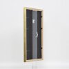 Efecto marco de madera perfil 2070 cristal antirreflejos 70x70 cm oro