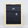 Efecto marco barroco de madera perfil 37 oro antiguo 70x70 cm cristal acrílico