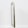 Efecto marco de madera perfil 95 plata 70x70 cm cristal antirreflejo