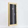 Efecto marco barroco de madera perfil 37 oro antiguo 70x70 cm cristal de museo