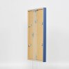 Efecto marco de madera perfil 35 azul 9x13 cm cristal normal + separador