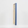 Efecto marco de madera perfil 35 azul 9x13 cm cristal normal + separador