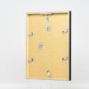 Efecto marco de madera perfil 35 negro 9x13 cm cristal de museo