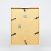 Efecto marco de madera perfil 35 gris claro 9x13 cm cristal de museo
