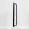 Marco de madera efecto Top N negro 9x13 cm cristal de museo