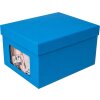 HNFD XL Photo Box Kandra 700 fotos 13x18 cm acero azul