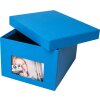 HNFD XL Photo Box Kandra 700 fotos 13x18 cm acero azul