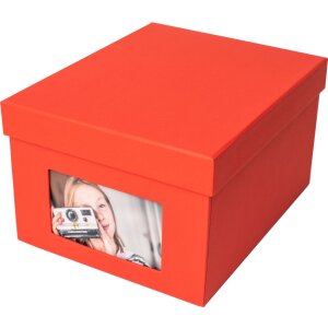 HNFD XL Photo Box Kandra 700 fotos 13x18 cm tomate