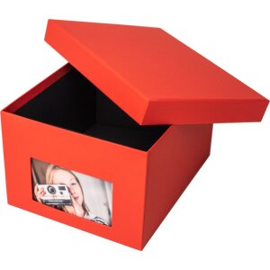 HNFD XL Photo Box Kandra 700 fotos 13x18 cm tomate