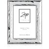 Marco alto brillo Larino 9x13 cm plata