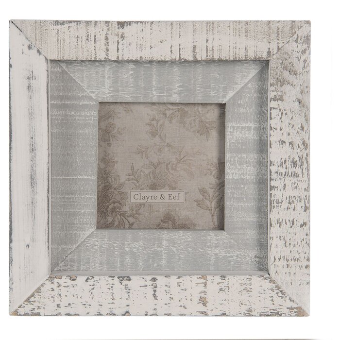 Marco gris 15x2x15 cm - 7x7 cm 2F0816